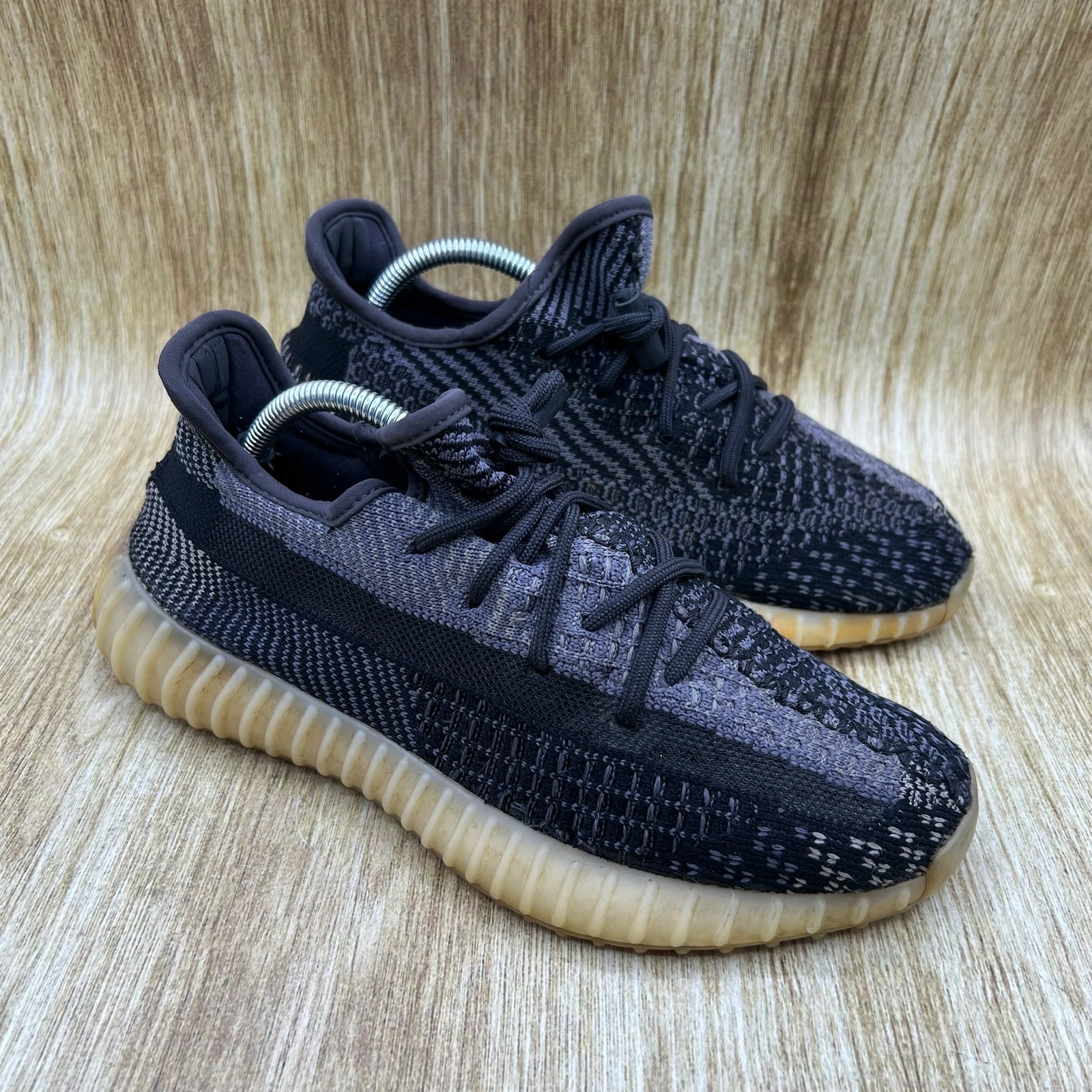 Adidas Yeezy Boost 350 V2 Carbon Men's Size 5.5 Black Shoes Sneakers Fz5000